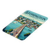 Stonington Borough Connecticut Magneet (Linkerzijde)