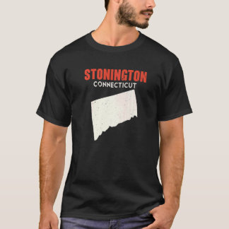 Stonington Connecticut USA State America Travel Co T-shirt