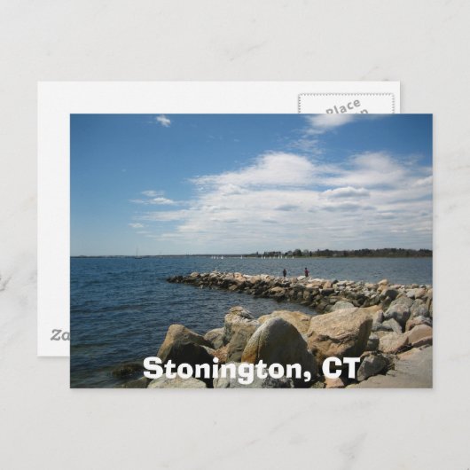 Stonington, CT Briefkaart (Voorkant / Achterkant)