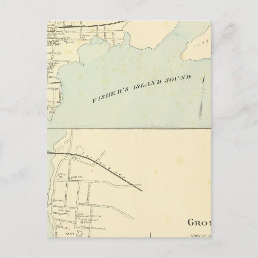 Stonington Groton Briefkaart (Voorkant)