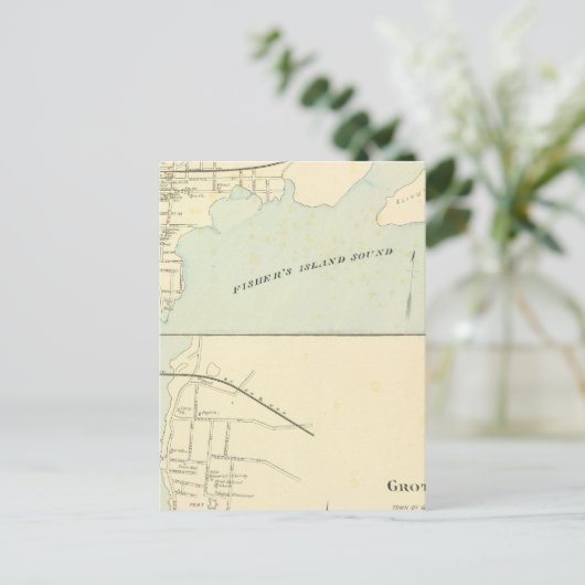 Stonington Groton Briefkaart (Staand voorkant)