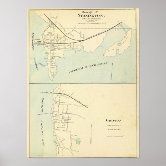 Stonington Groton Poster (Voorkant)