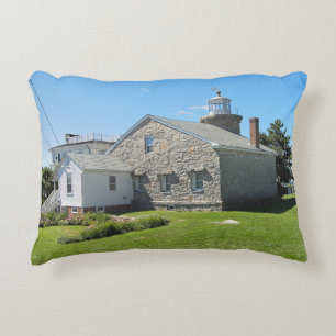 Stonington Harbor Lighthouse, Connecticut Pillow Decoratief Kussen