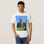 Stonington Harbor Lighthouse, Connecticut T-Shirt (Voorkant volledig)