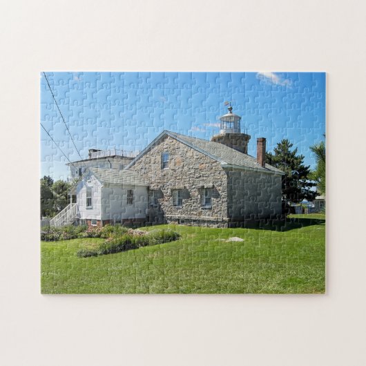 Stonington Harbor Lighthouse, CT Legpuzzel (Horizontaal)