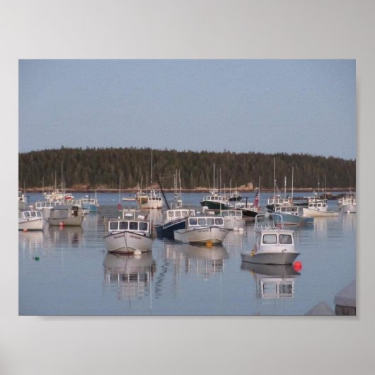 Stonington Harbor, Stonington Maine Poster (Voorkant)