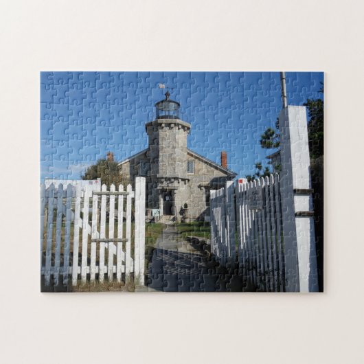 Stonington Harbour Lighthouse Connecticut Legpuzzel (Horizontaal)