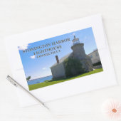 Stonington Harbour Lighthouse, Connecticut Sticker (Envelop)