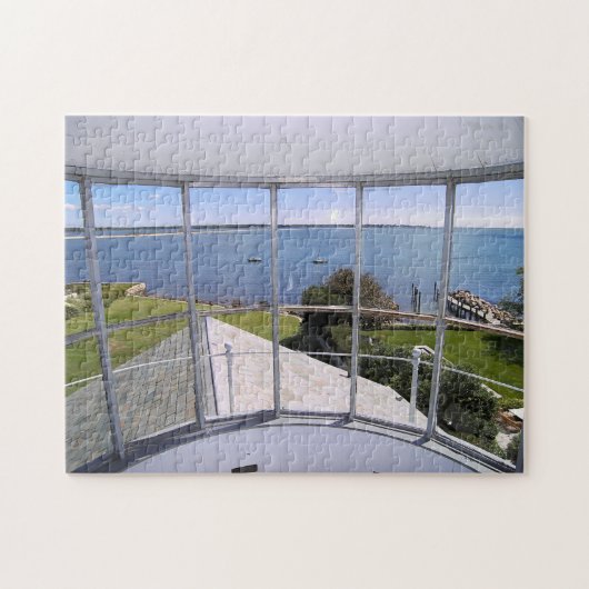 Stonington Harbour Lighthouse, CT Jigzaag Puzzle Legpuzzel (Horizontaal)