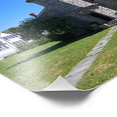 Stonington Harbour-vuurtoren, foto van Connecticut Afdruk (Hoek)