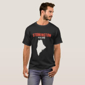Stonington Maine Verenigde Staten T-shirt (Voorkant volledig)