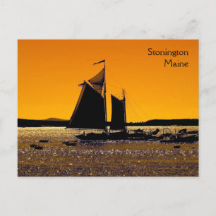 Stonington Silhouette Briefkaart