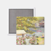 stonington uitzicht magnet (Voorkant / Achterkant)