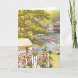 Stonington Uitzicht Wenskaart Kaart