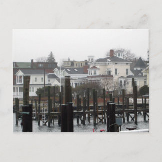 stonington vanaf de dok briefkaart