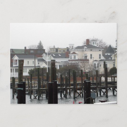 stonington vanaf de dok briefkaart (Voorkant)