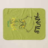 Stonk Stonkte Gestonken Meneer Grinch Sherpa Deken (Voorkant (horizontaal))