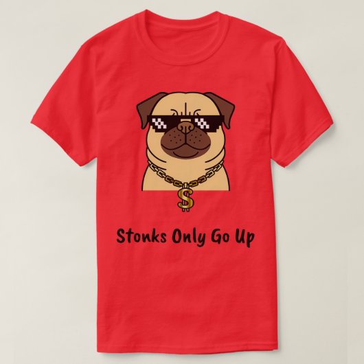 Stonken alleen omhoog 6 t-shirt (Design voorkant)