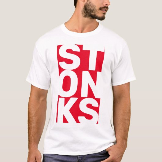 STONKS T-SHIRT (Voorkant)