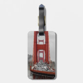 STONNEN! GOLDEN GATE BRIDGE CALIFORNIA USA BAGAGELABEL (Achterkant verticaal)