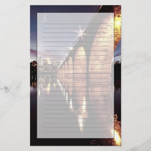 StonResearch Skyline Briefpapier (Voorkant)