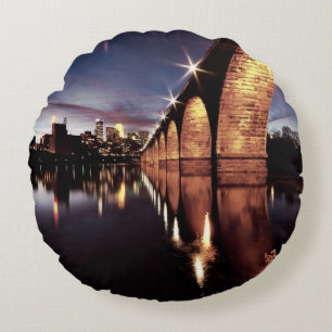 StonResearch Skyline Rond Kussen