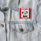 Stonstaal Vierkante Button 5,1 Cm (In situ)