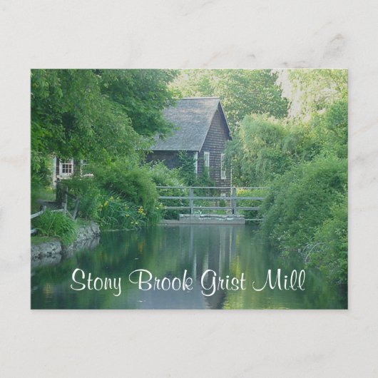 Stony Brook Grist Mill - Cape Cod Mass Post Card Briefkaart (Voorkant)