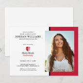 Stony Brook University | Woordmerk Aankondiging (Voorkant / Achterkant)