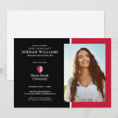 Stony Brook University | Woordmerk Aankondiging (Voorkant / Achterkant)