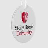 Stony Brook University | Woordmerk Ornament (voorkant)