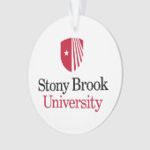 Stony Brook University | Woordmerk Ornament (voorkant)