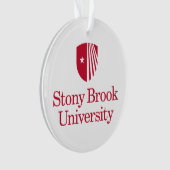 Stony Brook University | Woordmerk Ornament (voorkant)
