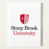 Stony Brook University | Woordmerk Planner (Achterkant)