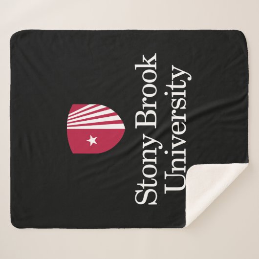 Stony Brook University | Woordmerk Sherpa Deken (Voorkant (horizontaal))