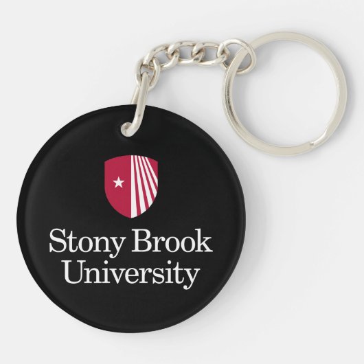 Stony Brook University | Woordmerk Sleutelhanger (Achterkant)