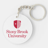 Stony Brook University | Woordmerk Sleutelhanger (Achterkant)