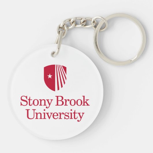 Stony Brook University | Woordmerk Sleutelhanger (Achterkant)