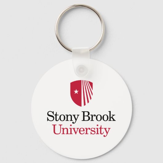 Stony Brook University | Woordmerk Sleutelhanger (Achterkant)