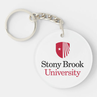 Stony Brook University | Woordmerk Sleutelhanger