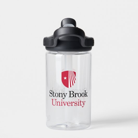 Stony Brook University | Woordmerk Waterfles (Achterkant)