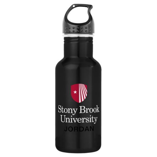 Stony Brook University | Woordmerk Waterfles (Voorkant)