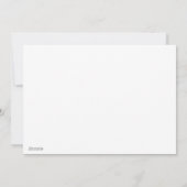 Stony Brook University | Wordmark Feestdagenkaart (Achterkant)