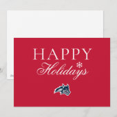 Stony Brook University | Zeewolven Feestdagenkaart (Voorkant / Achterkant)