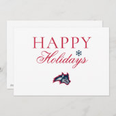 Stony Brook University | Zeewolven Feestdagenkaart (Voorkant / Achterkant)