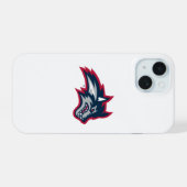 Stony Brook University | Zeewolven iPhone 15 Case (Achterkant horizontaal)