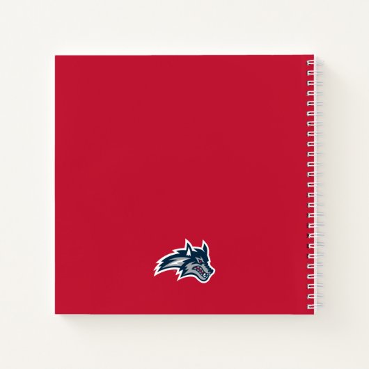 Stony Brook University | Zeewolven Notitieboek (Achterkant)