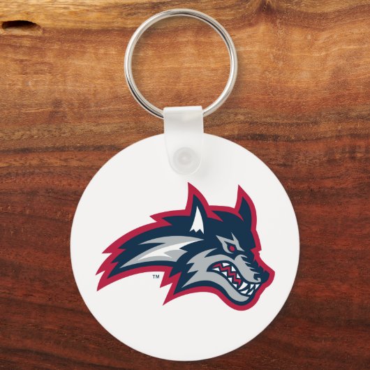 Stony Brook University | Zeewolven Sleutelhanger (Achterkant)