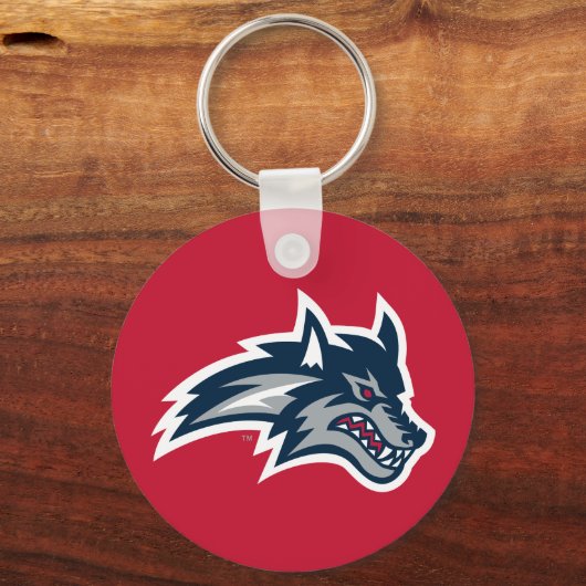 Stony Brook University | Zeewolven Sleutelhanger (Voorkant)