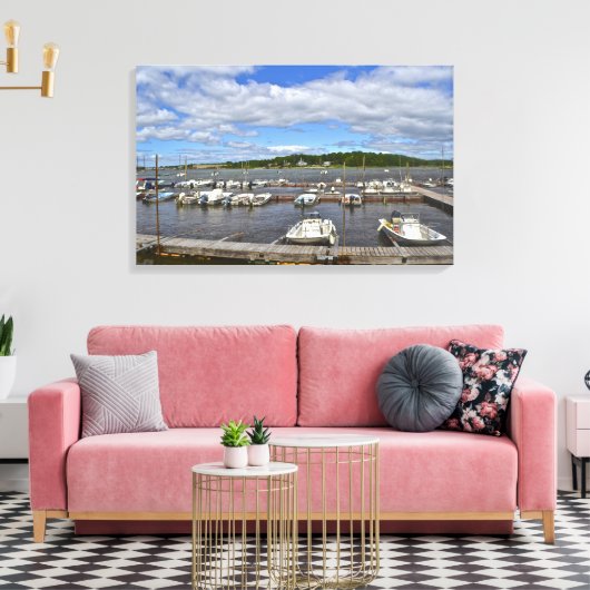 Stony Creek Marina Canvas (Insitu (Woonkamer))